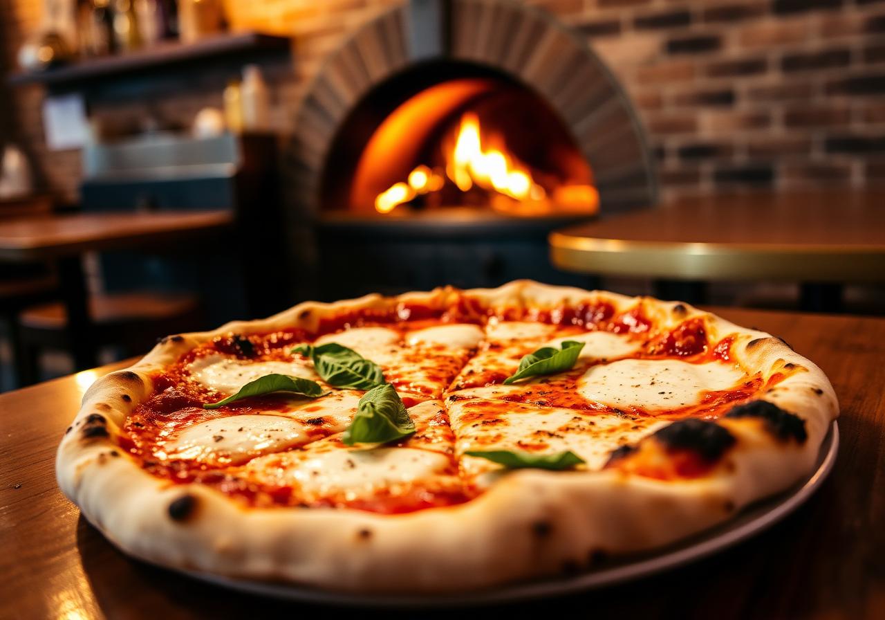 Coal-oven margherita